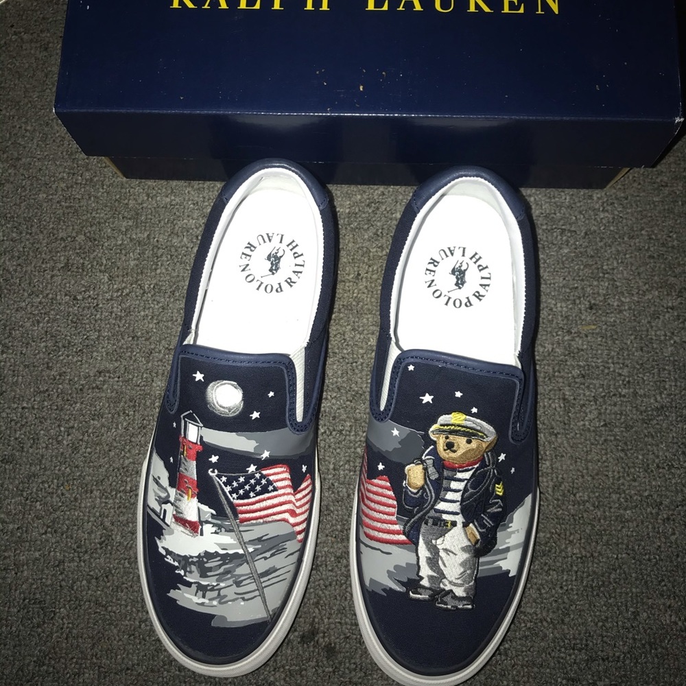 Men Ralph Lauren slip on